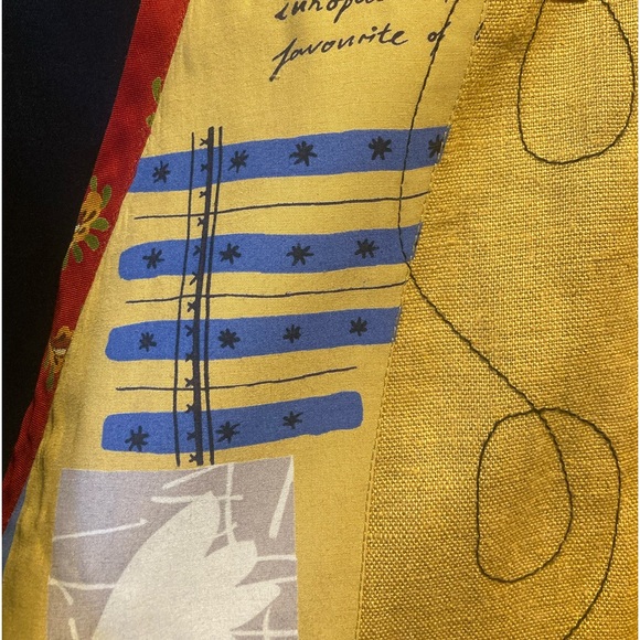 Vintage Canvasbacks by Lutron & Horsfield Mustard Linen Blazer - Picture 12 of 16